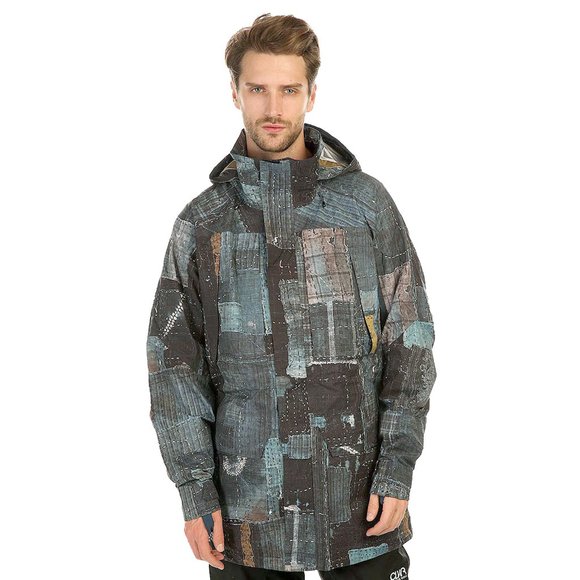 NEW $480 Burton 3L Prospect Jacket! Vaporshell Dry Ride RARE JAPANESE BORO PRINT - Picture 1 of 7